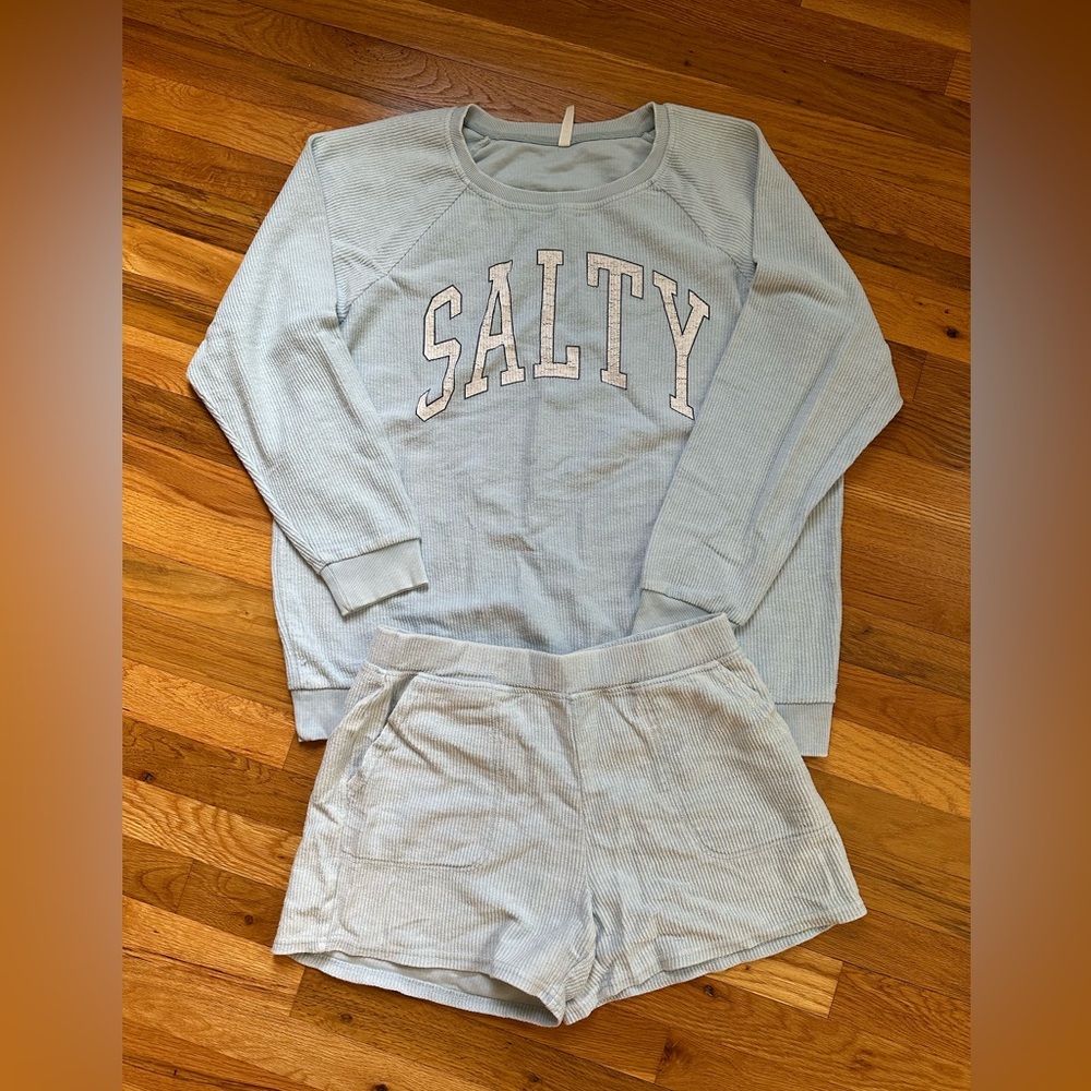 Mia & Tess - women’s - medium - lounge set - Salty